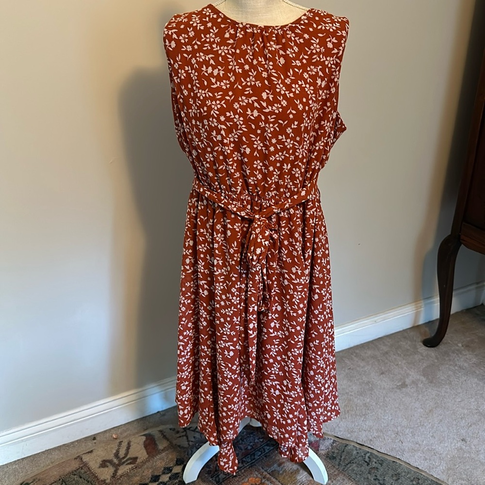 Fall Floral‎ Dress Barn Dress